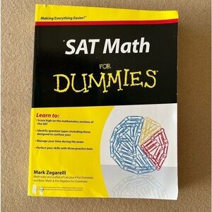 Sat Math for Dummies - Study Book